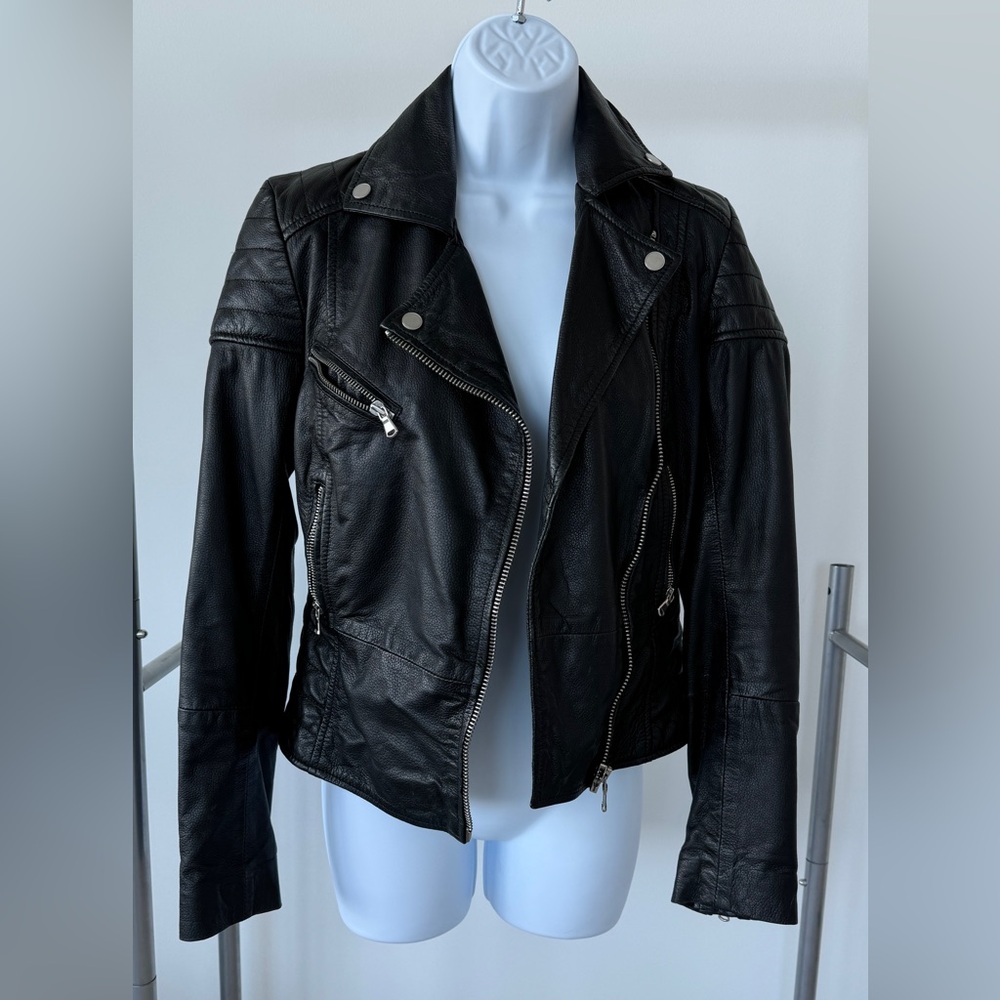 Black Genuine Leather Jacket